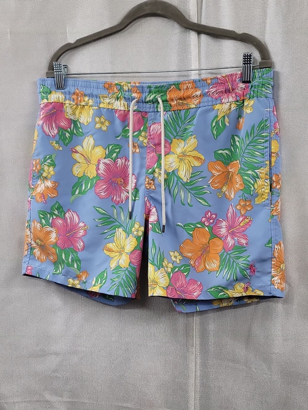Polo Ralph Lauren Men's Hibiscus Traveler swim trunks Size Small